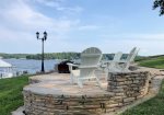 The Casablanca and Crowview Properties Share this Amazing Rock Patio that Overlooks the Main Channel of the Lake - It`s a 6 mile View.